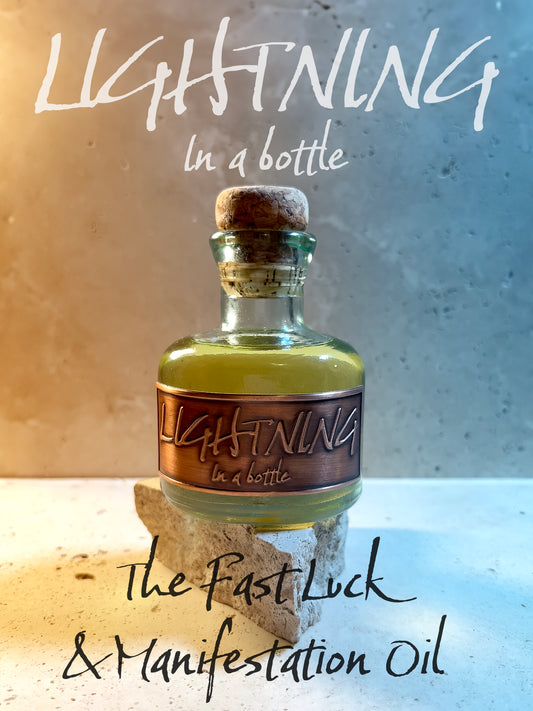 LIGHTNING In a Bottle - The Fast Luck and Manifestation Oil