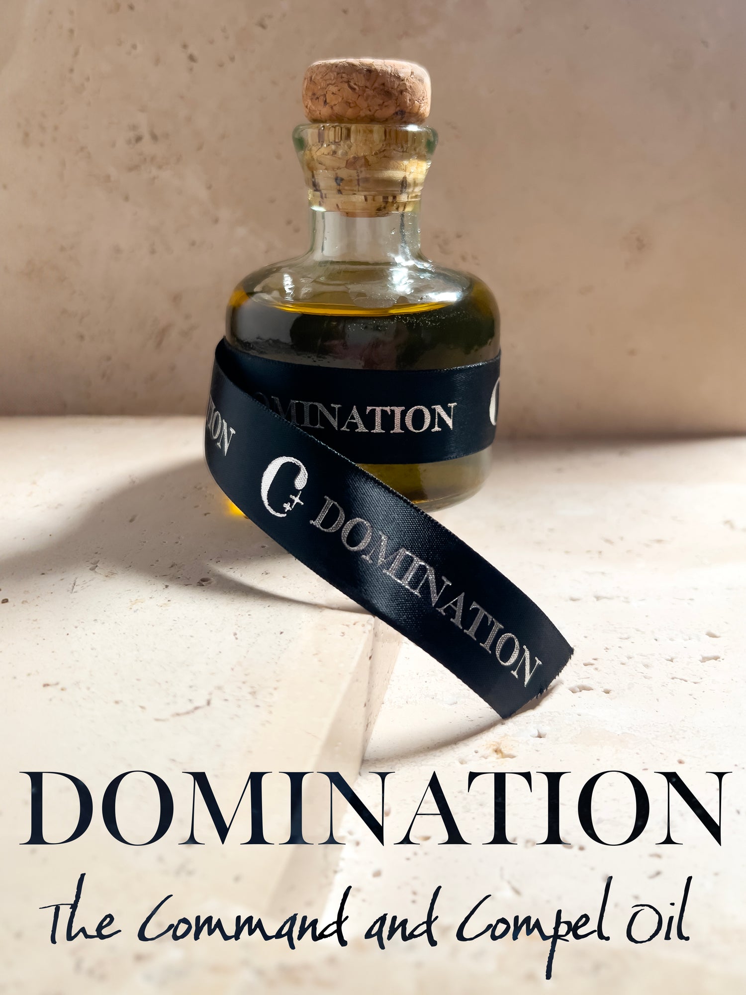 Domination spell oil for commanding and compelling rituals